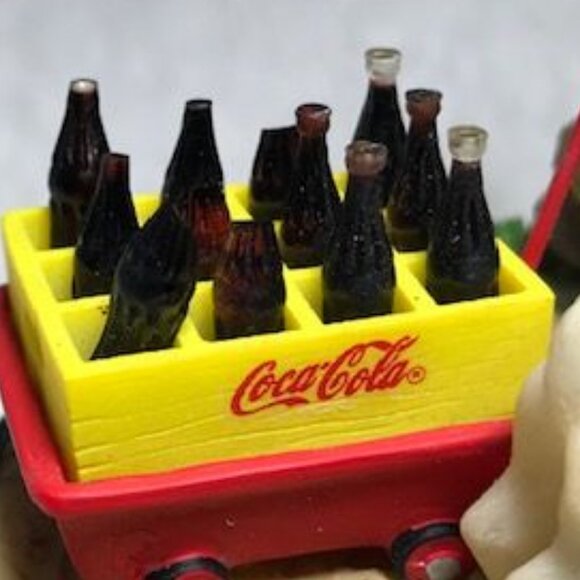 Vintage Coca-Cola Limited Edition Emmett Kelly 'To Market' Musical Figurine - Picture 13 of 16